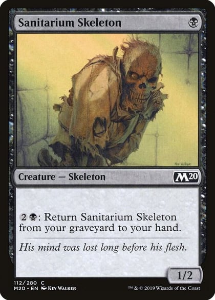 Sanitarium Skeleton, Core Set 2020 112