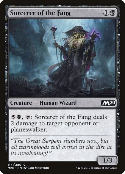 Sorcerer of the Fang, Core Set 2020 114