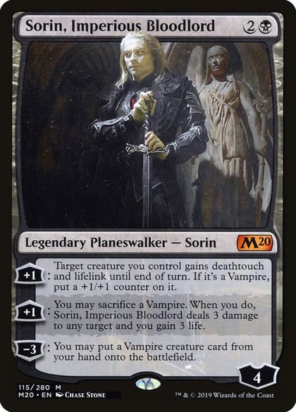 Sorin, Imperious Bloodlord, Core Set 2020 115
