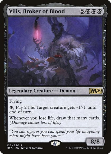 Vilis, Broker of Blood, Core Set 2020 122
