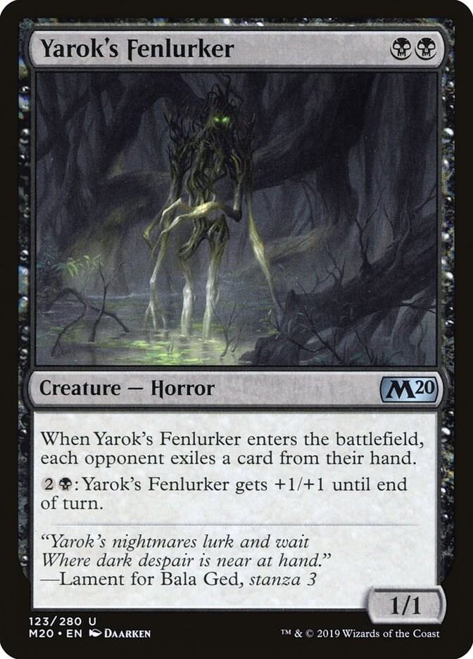 Yarok's Fenlurker, Core Set 2020 123