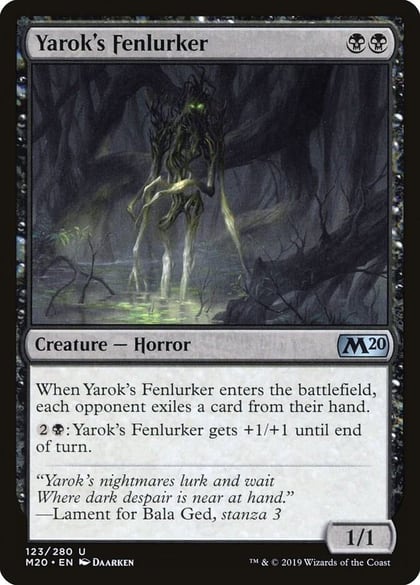 Yarok's Fenlurker, Core Set 2020 123