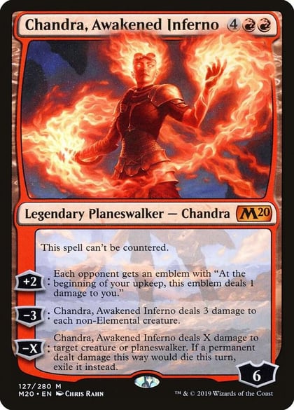 Chandra, Awakened Inferno, Core Set 2020 127