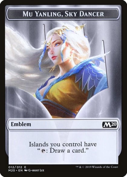 Emblem - Mu Yanling, Sky Dancer, Core Set 2020 12