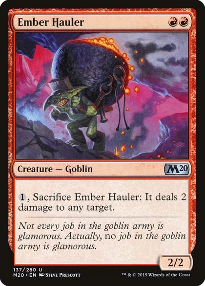 Ember Hauler, Core Set 2020 137