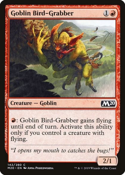 Goblin Bird-Grabber, Core Set 2020 142