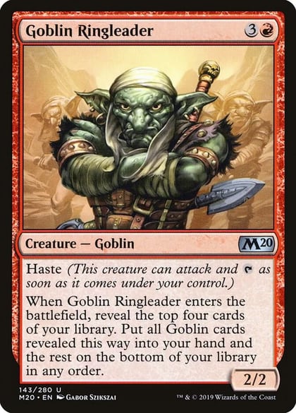 Goblin Ringleader, Core Set 2020 143