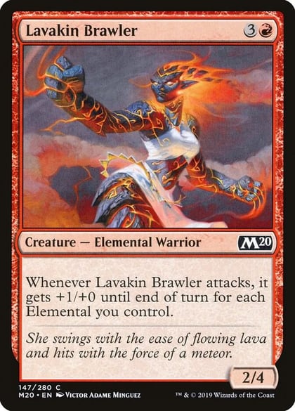 Lavakin Brawler, Core Set 2020 147
