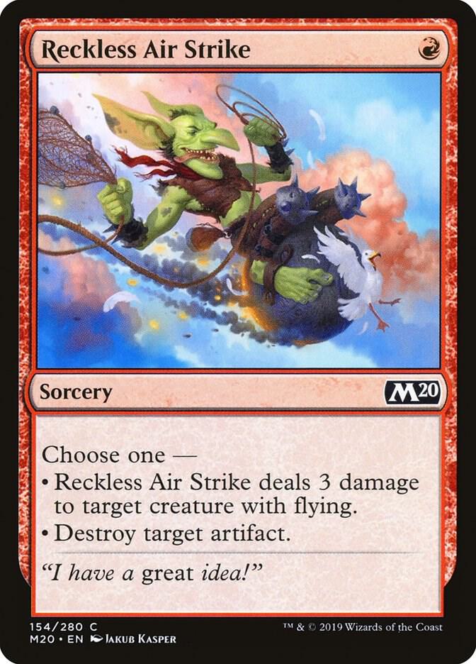 Reckless Air Strike, Core Set 2020 154