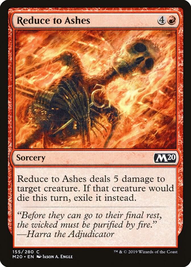 Reduce to Ashes, Core Set 2020 155