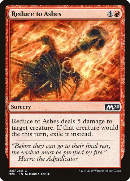Reduce to Ashes, Core Set 2020 155