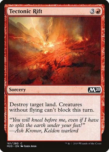 Tectonic Rift, Core Set 2020 161