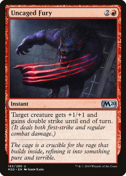 Uncaged Fury, Core Set 2020 163