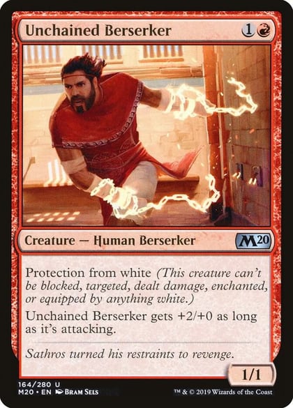 Unchained Berserker, Core Set 2020 164