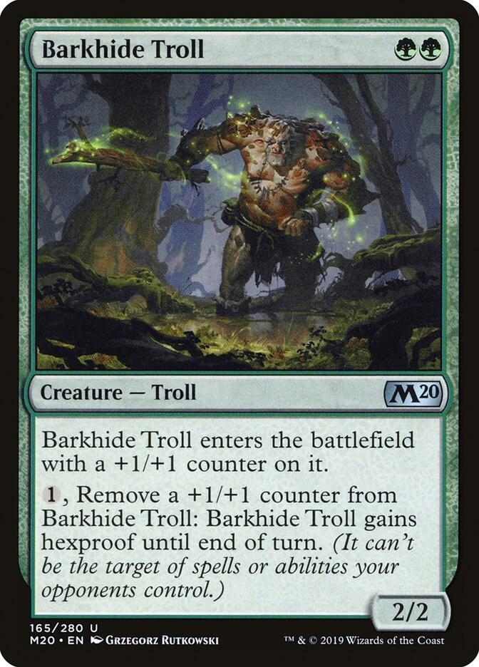 Barkhide Troll, Core Set 2020 165
