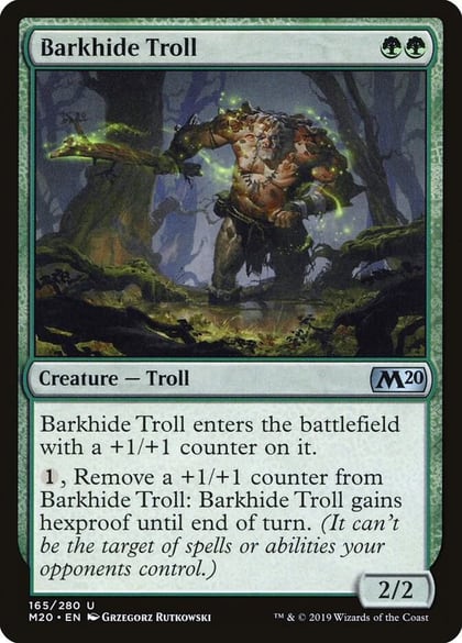 Barkhide Troll, Core Set 2020 165