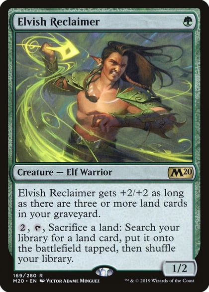 Elvish Reclaimer, Core Set 2020 169