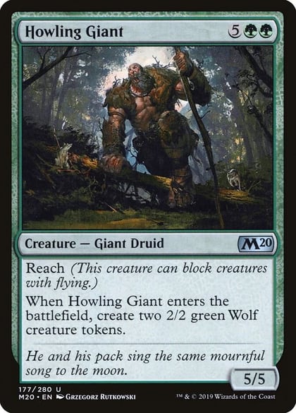 Howling Giant, Core Set 2020 177