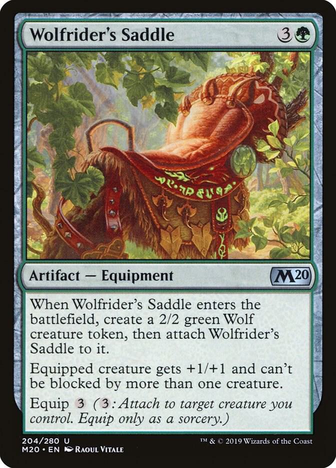 Wolfrider's Saddle, Core Set 2020 204