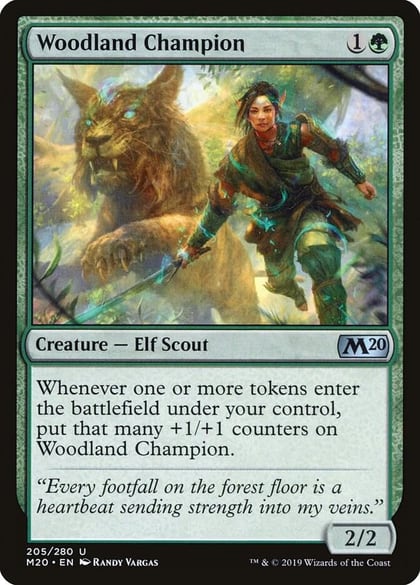 Woodland Champion, Core Set 2020 205