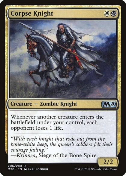 Corpse Knight, Core Set 2020 206