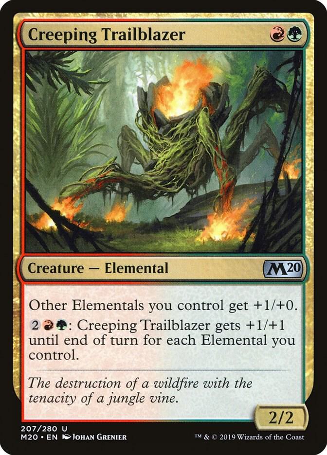 Creeping Trailblazer, Core Set 2020 207