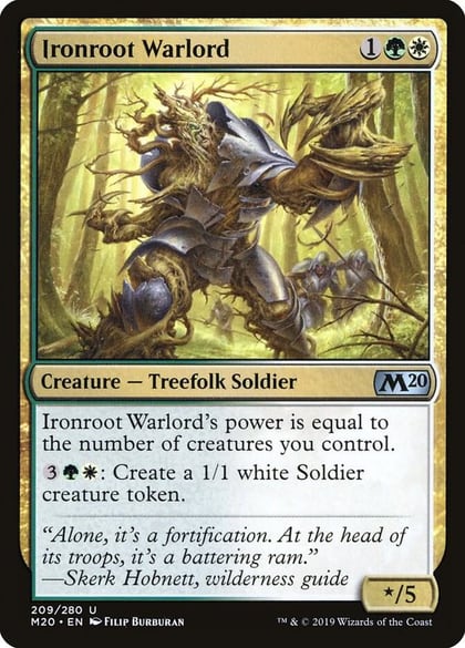 Ironroot Warlord, Core Set 2020 209