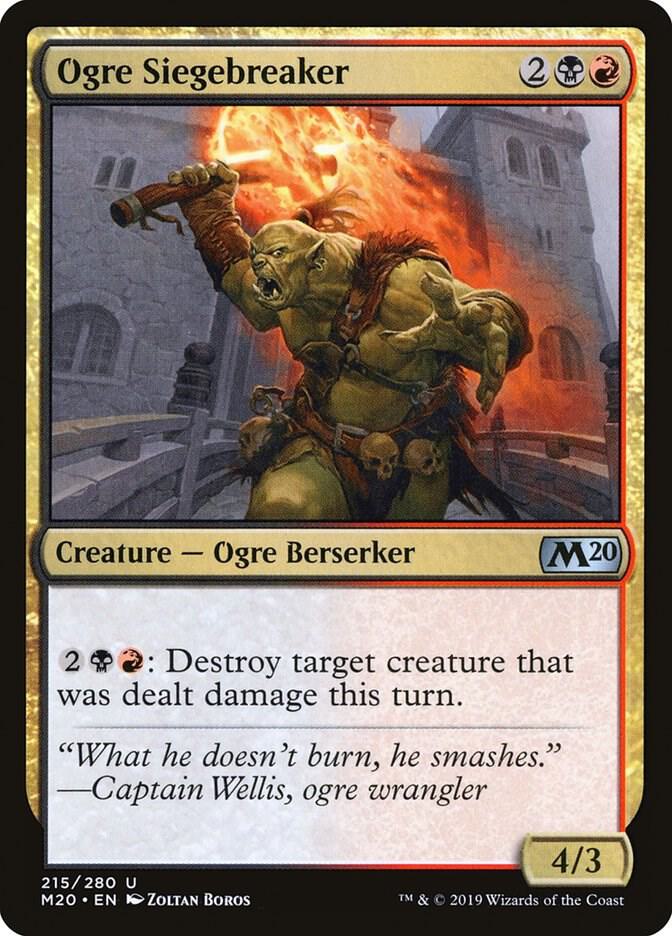 Ogre Siegebreaker, Core Set 2020 215
