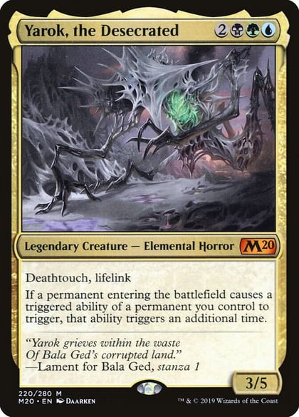 Yarok, the Desecrated, Core Set 2020 220