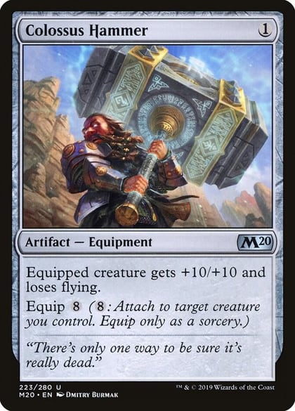 Colossus Hammer, Core Set 2020 223