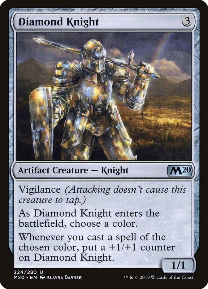 Diamond Knight, Core Set 2020 224