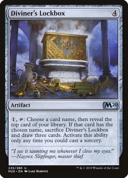 Diviner's Lockbox, Core Set 2020 225