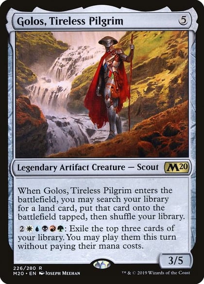 Golos, Tireless Pilgrim, Core Set 2020 226