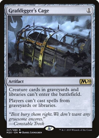 Grafdigger's Cage, Core Set 2020 227