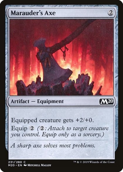 Marauder's Axe, Core Set 2020 231