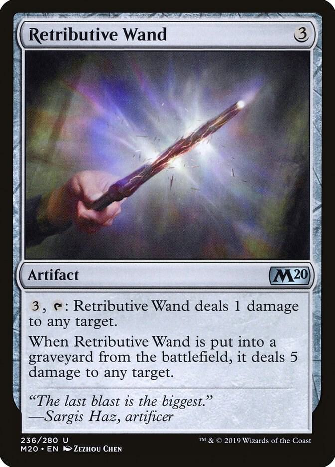 Retributive Wand, Core Set 2020 236
