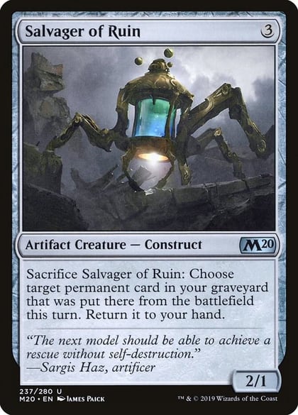 Salvager of Ruin, Core Set 2020 237