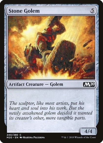 Stone Golem, Core Set 2020 240