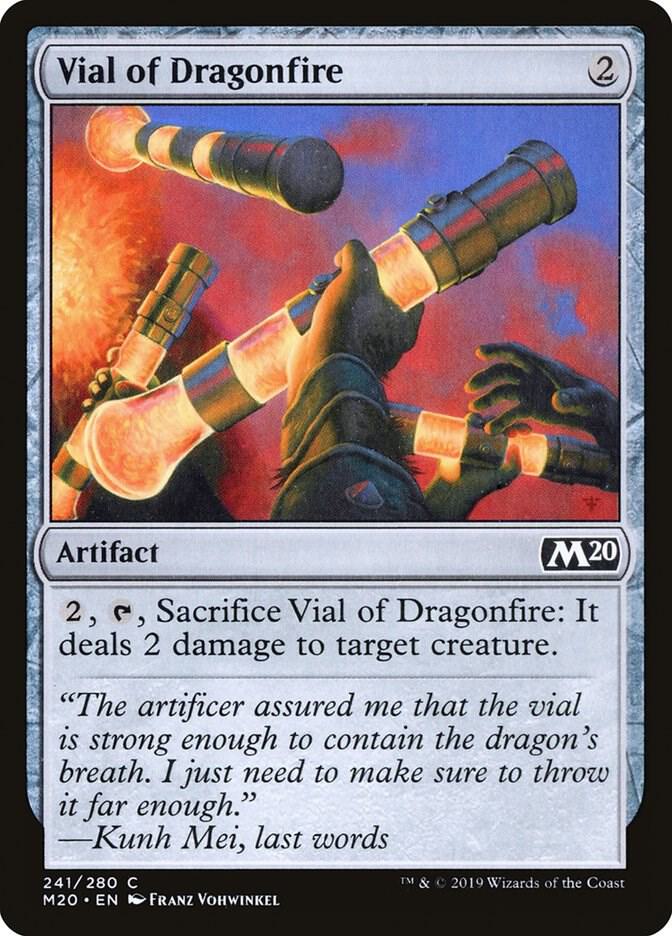 Vial of Dragonfire, Core Set 2020 241