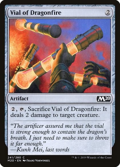 Vial of Dragonfire, Core Set 2020 241