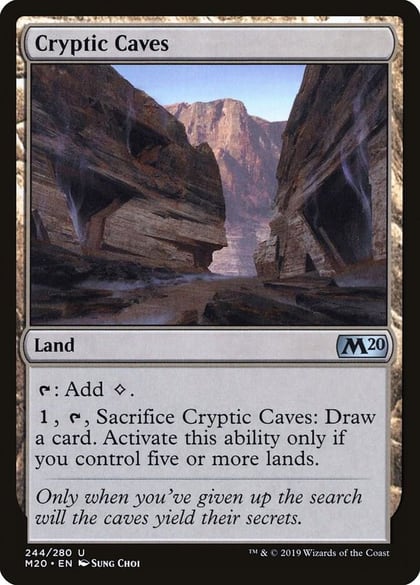Cryptic Caves, Core Set 2020 244