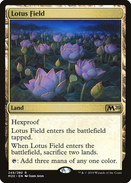 Lotus Field, Core Set 2020 249