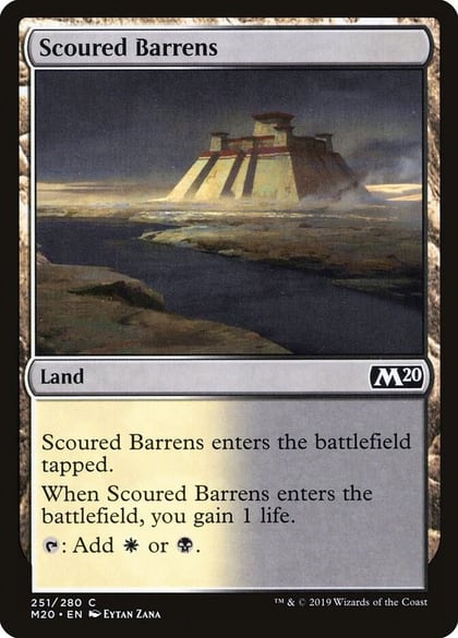 Scoured Barrens, Core Set 2020 251