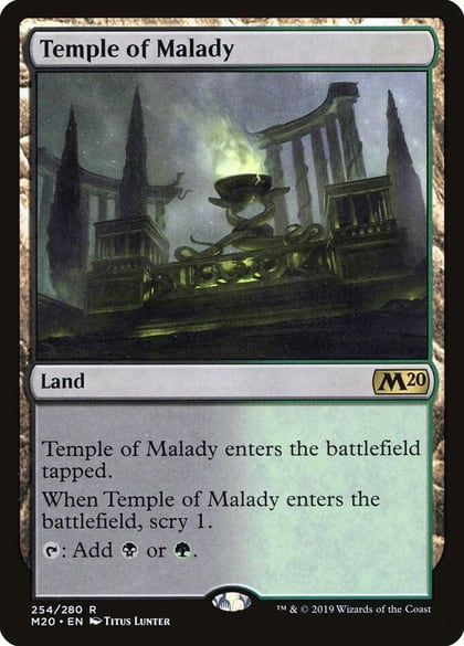 Temple of Malady, Core Set 2020 254