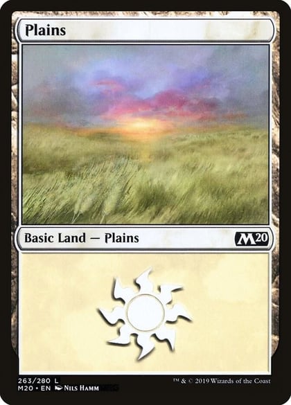 Plains (263), Core Set 2020 263
