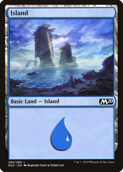 Island (266), Core Set 2020 266