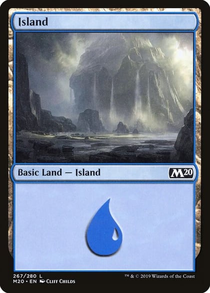 Island (267), Core Set 2020 267