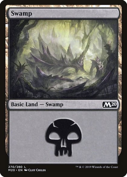 Swamp (270), Core Set 2020 270