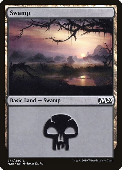 Swamp (271), Core Set 2020 271