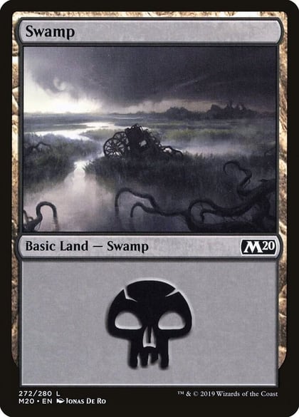 Swamp (272), Core Set 2020 272